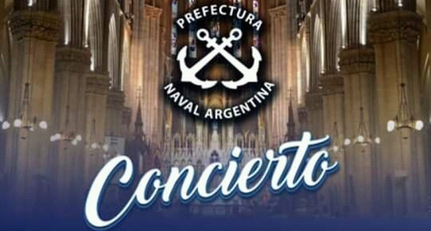 Se realizará un concierto de la orquesta sinfónica de Prefectura Naval, en la basílica