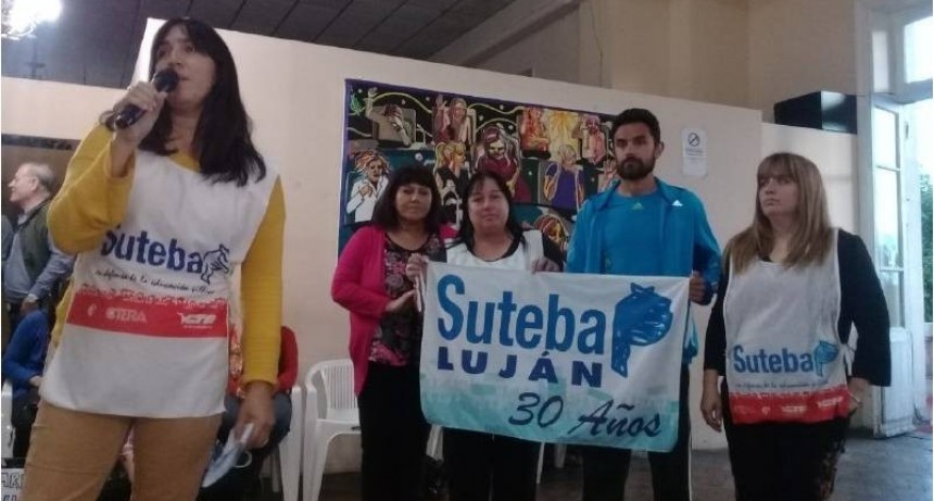 “Más de un 93% de los docentes en Luján, acataron el paro general”