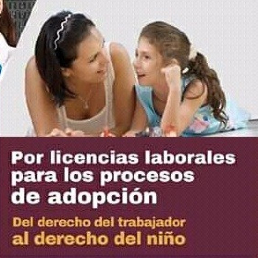 Impulsan licencias laborales durante procesos de adopción