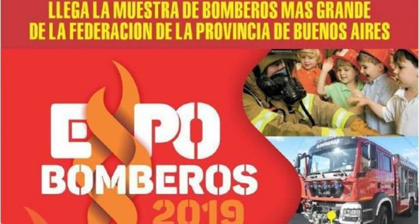 Llega a Luján “Expo Bomberos 2019”